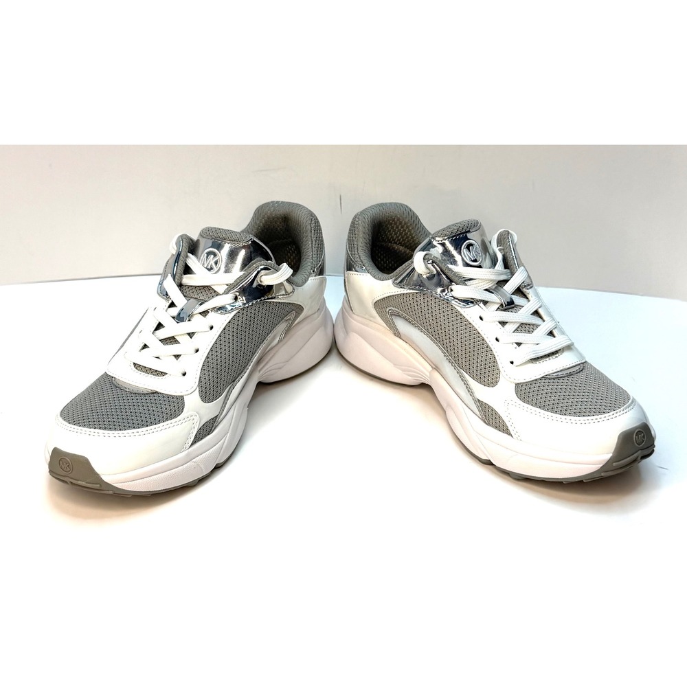 Michael Michael Kors Women's Sami Sneaker
White/Silver Size 7 NWOT - Picture 2 of 9
